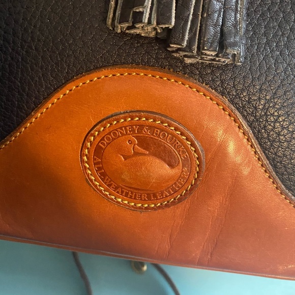 VINTAGE Dooney and Bourke Drawstring Bucket Bag ❀ - Picture 3 of 5